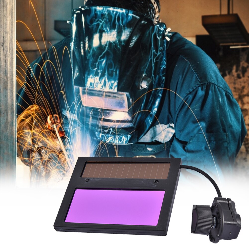 Casque de soudage lentille filtre solaire Auto assombrissement masque de soudage filtre lentille ombre casque masque réparation remplacer lentille