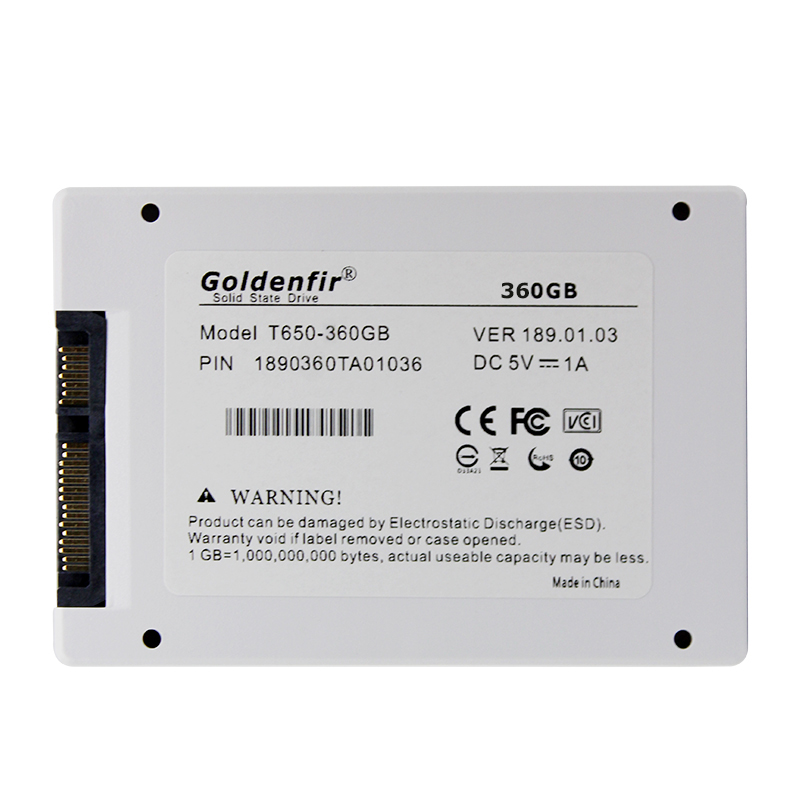 Lowest price Goldenfir 2.5 inch SSD 360GB hd SSD Laptop solid state hard disk 2.5 SSD for laptop