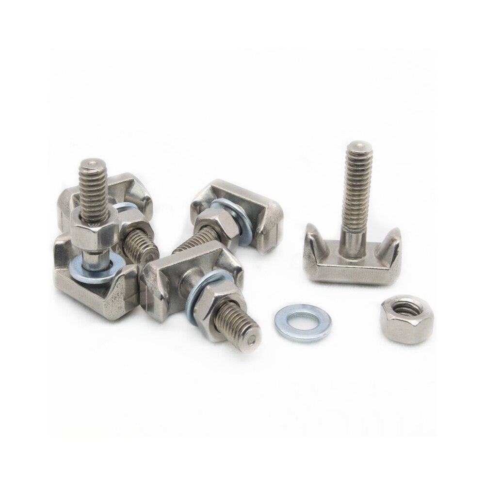 Kabel Terminal Connector Vervanging Batterij Connector Auto Onderdelen Auto T-Bolt Rvs Batterij Kabel Connector