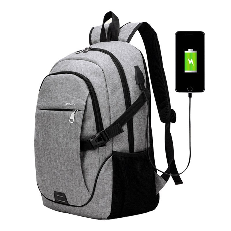 Male Waterproof Casual Backbag School Backpack Laptop Bag Brand 15.6 Inch Notebook Mochila Backbag Backpack 32*18*48CM