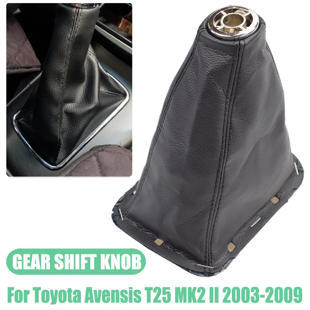 Boîtier de levier de vitesse manuel pour Toyota Avensis T25 MK2 II de 2003 à , 5 6 vitesses, poignée de levier de levier, poignée de botte