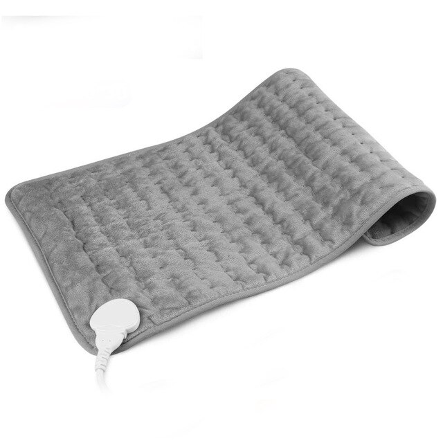 EU/US/UK Electric Therapy Heating Pad Heat Pad Blanket Neck For Stomach Shoulder Back Pain Relief Warmer Wrap Temp Heater: US PLUG