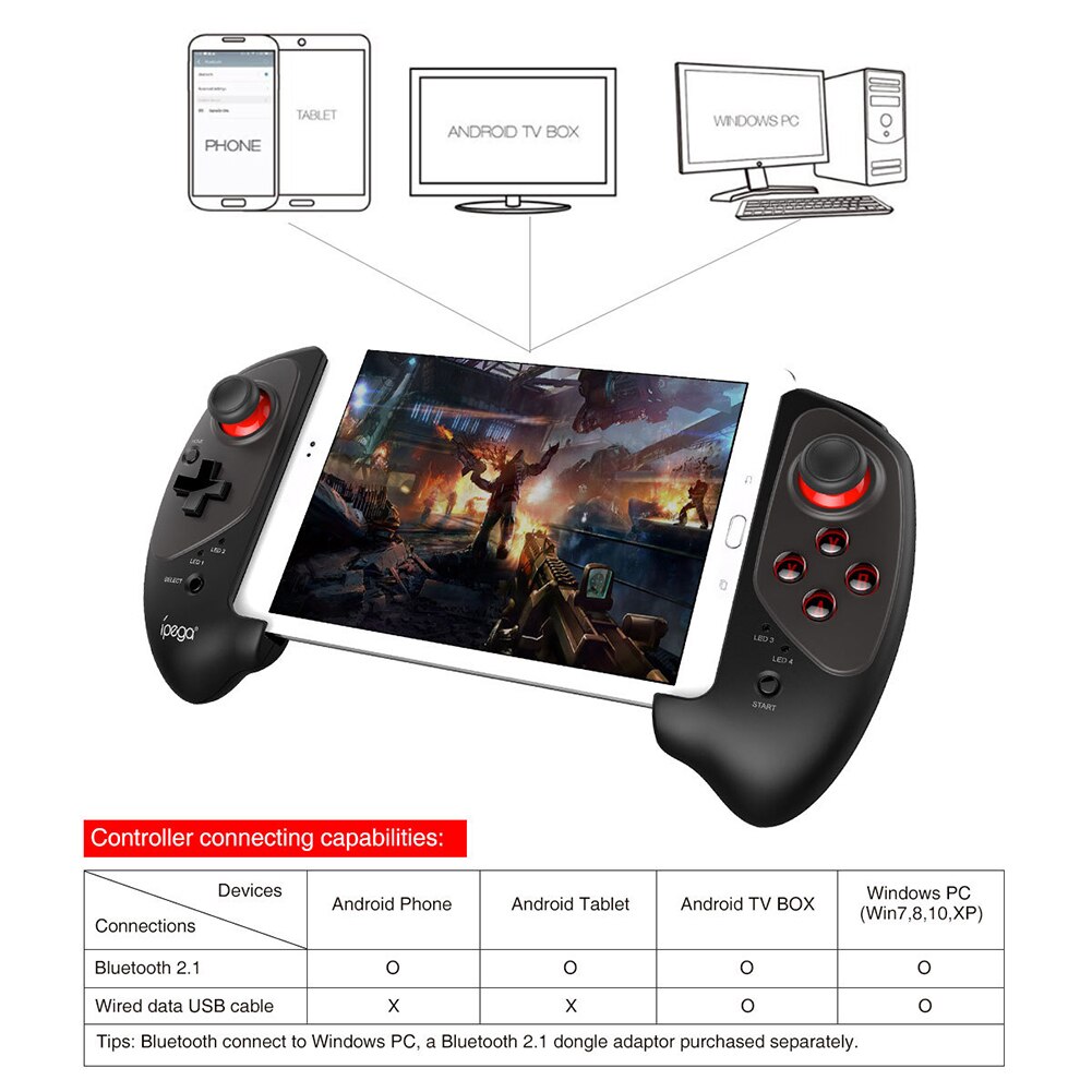 Ipega PG-9083S Gamepad Bluetooth Draadloze Game Controller Joystick Voor Ios Android Telefoon Tablet Tv Box Voor Nintendo Switch