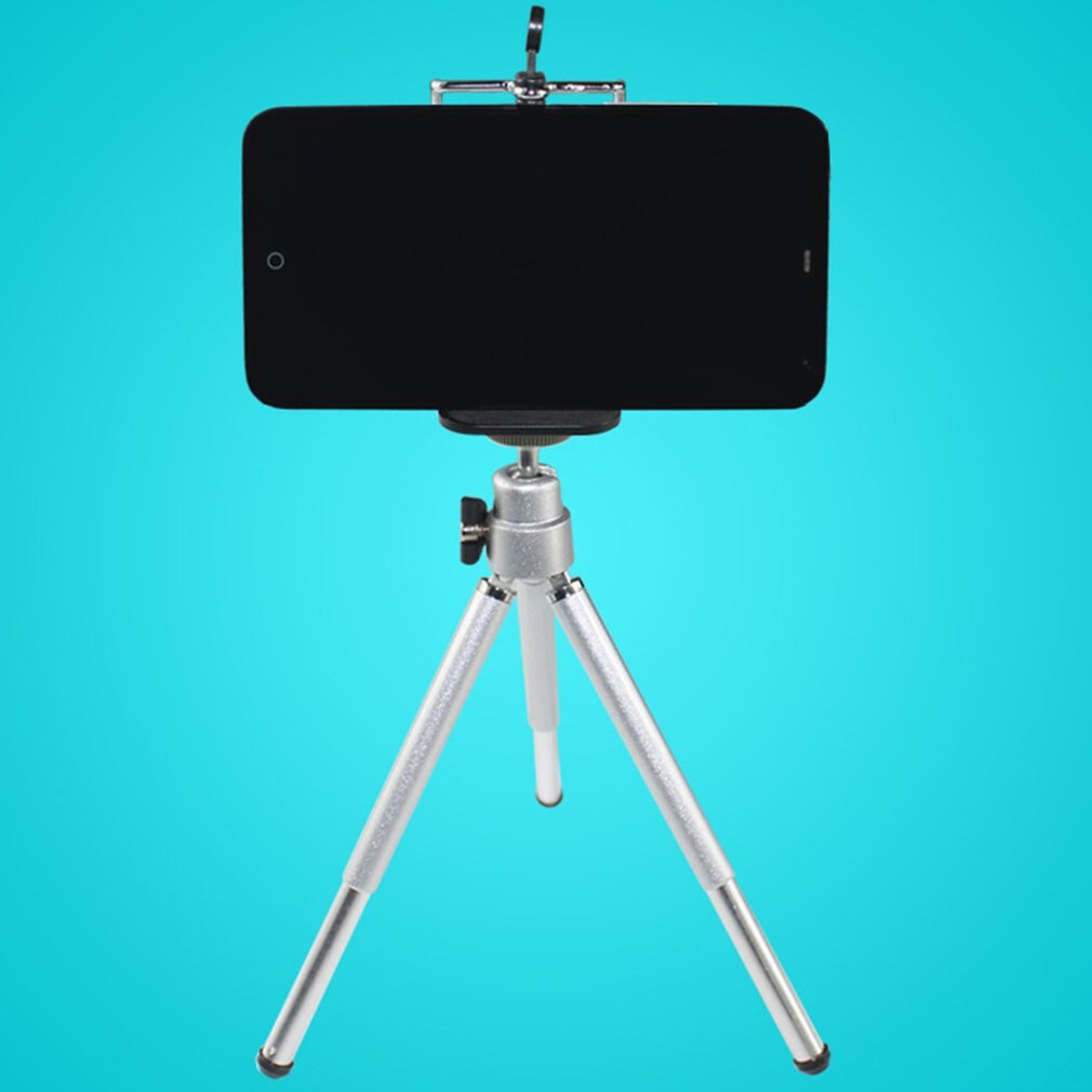 Draagbare Statief Camera Mini Statief Micro Enkele Camera Mobiele Foto Live Stand Aluminium Camera Mini Desktop Statief