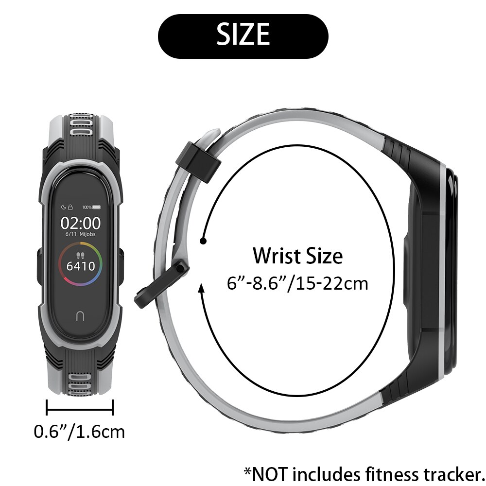 Pulsera para Miband 8 7 6 5 WatchBand para Xiaomi Mi Band 7 5 4 3 pulsera de silicona para Miband 6 7 pulsera NFC Global Band