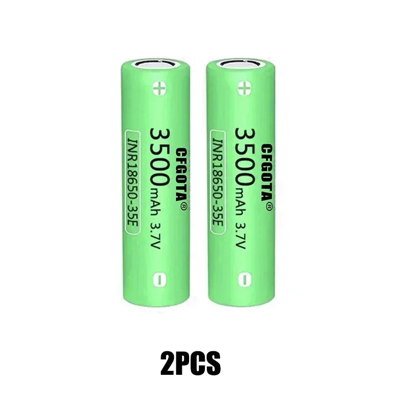 100% original 18650 3500mah 20th discharge inr18650 35e 3500mah 18650 3.7v li ion rechargeable battery: PURPLE