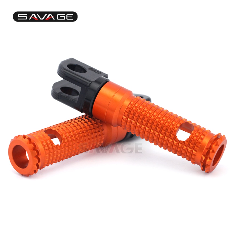 Voetsteunen voor suzuki gsr gsx -s 750 1000/f hayabusa b-king gsx 1300/r motorrijder voetsteun gsr 750: Oranje