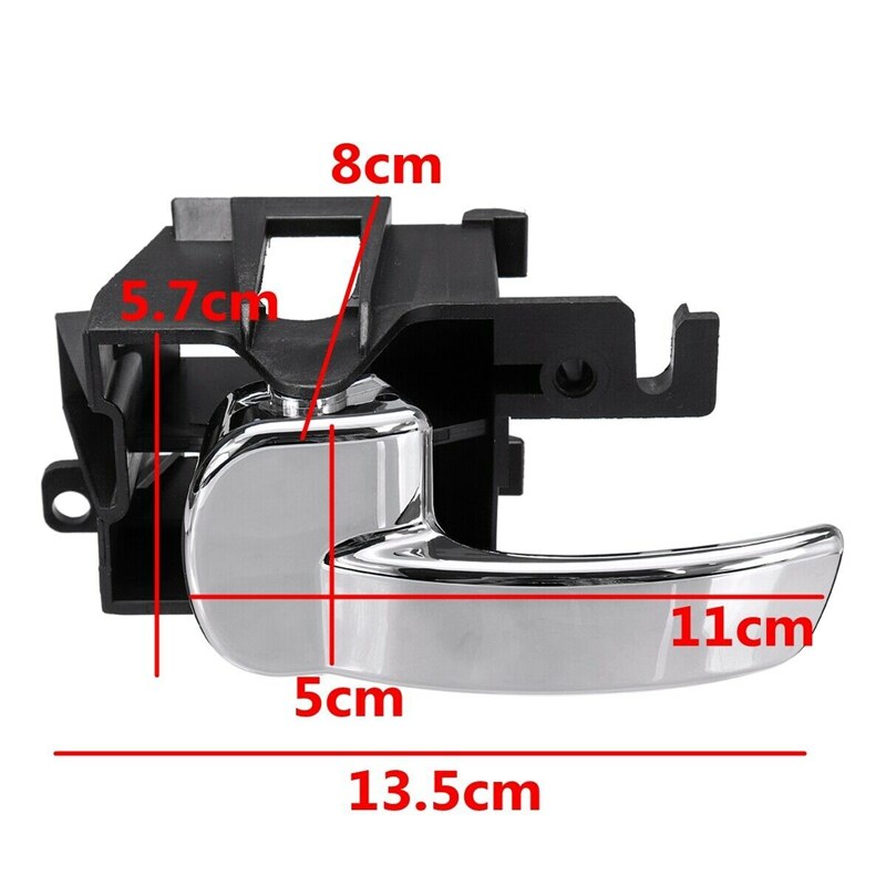 Poignée de porte intérieure gauche LHS pour Nissan Navara D40 Ute Pathfinder R51
