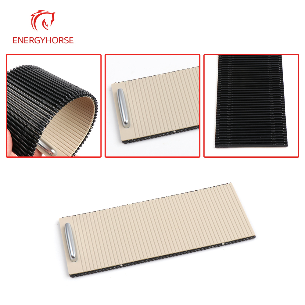 For Volkswagen Tiguan Car Front Center Console Sliding Shutters Replacement Cup Holder Roller Blind Cover For VW SHARAN
