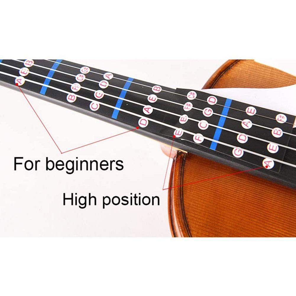 Pegatina para marcar la posición del violín, pegatinas para el diapasón, piezas para principiantes, accesorios de diapasón, marcador Z3L5