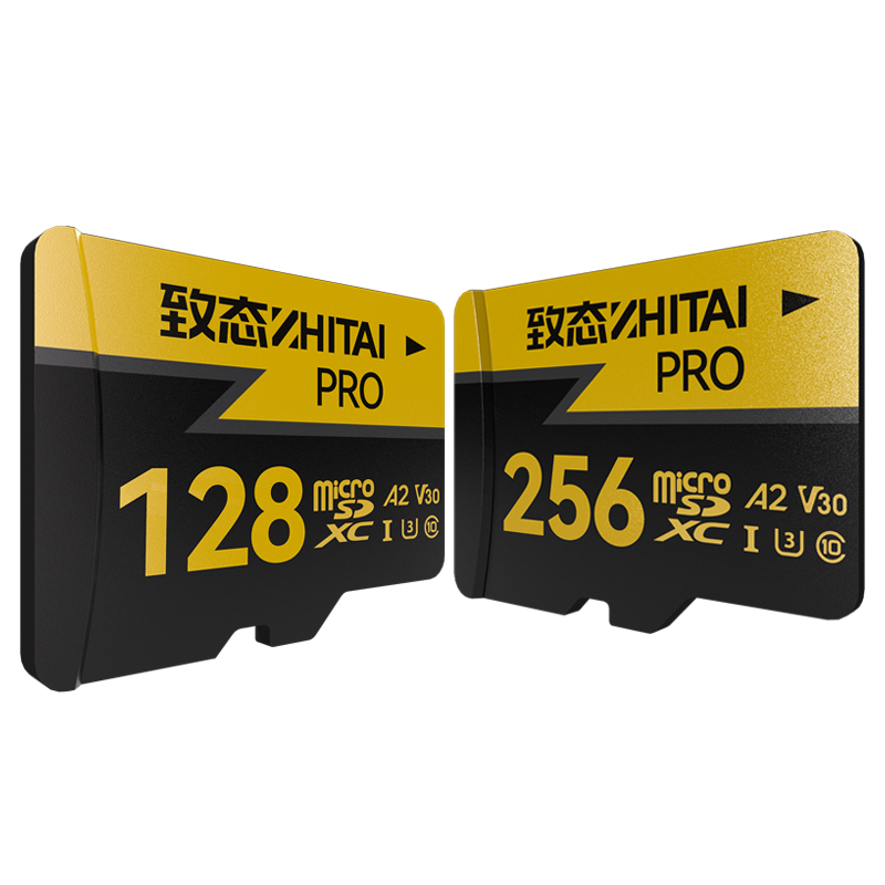 ZHITAI Video Micro SD Card TF/SD 128GB Memory Card 170M/s A2 V30 U3 4K Class 10 UHS-I TF Card Flash Card Storage Card For Phone