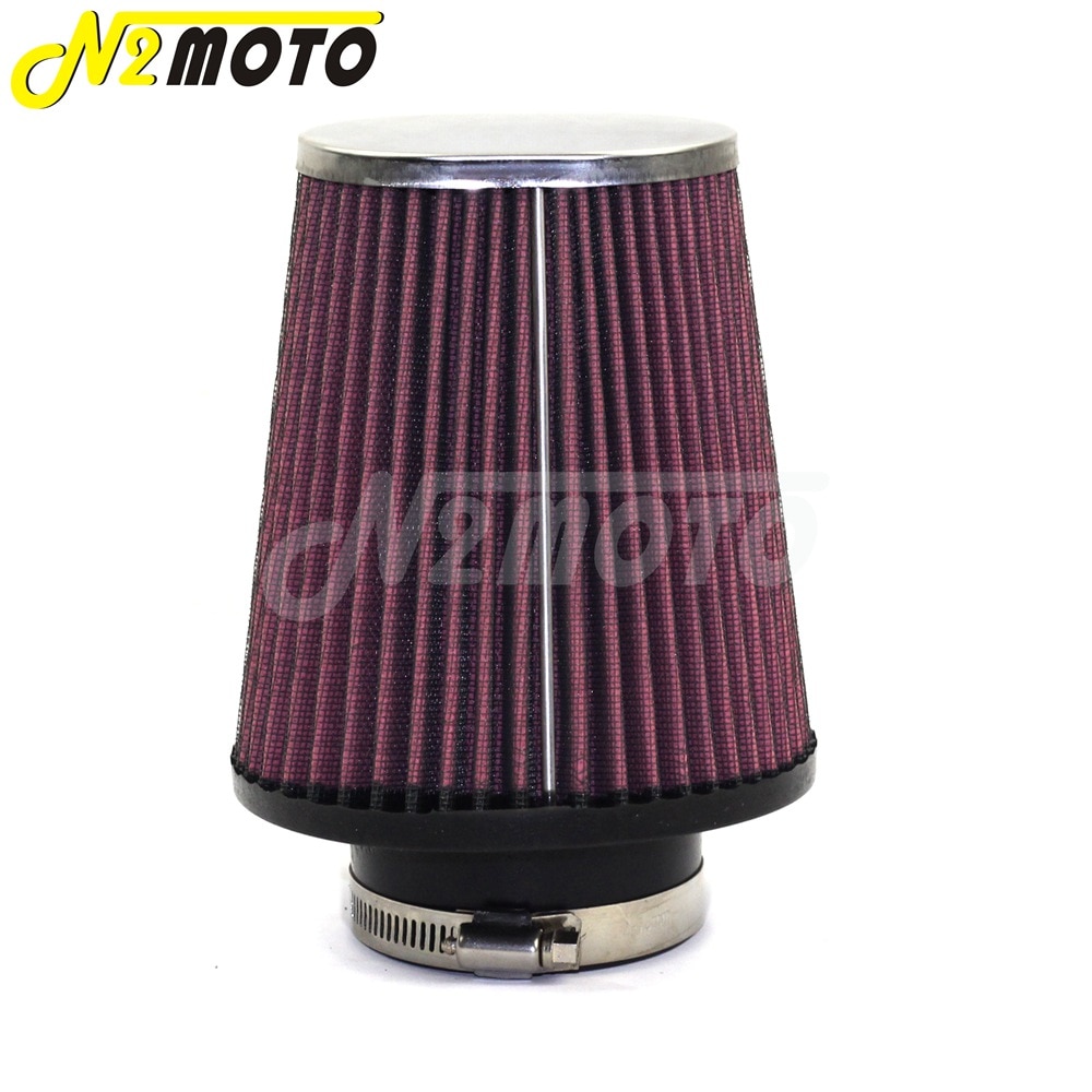 Voor Harley Softail Road King Flhr Red High Flow Luchtfilter Element Ovale Tapered RC3680 Air