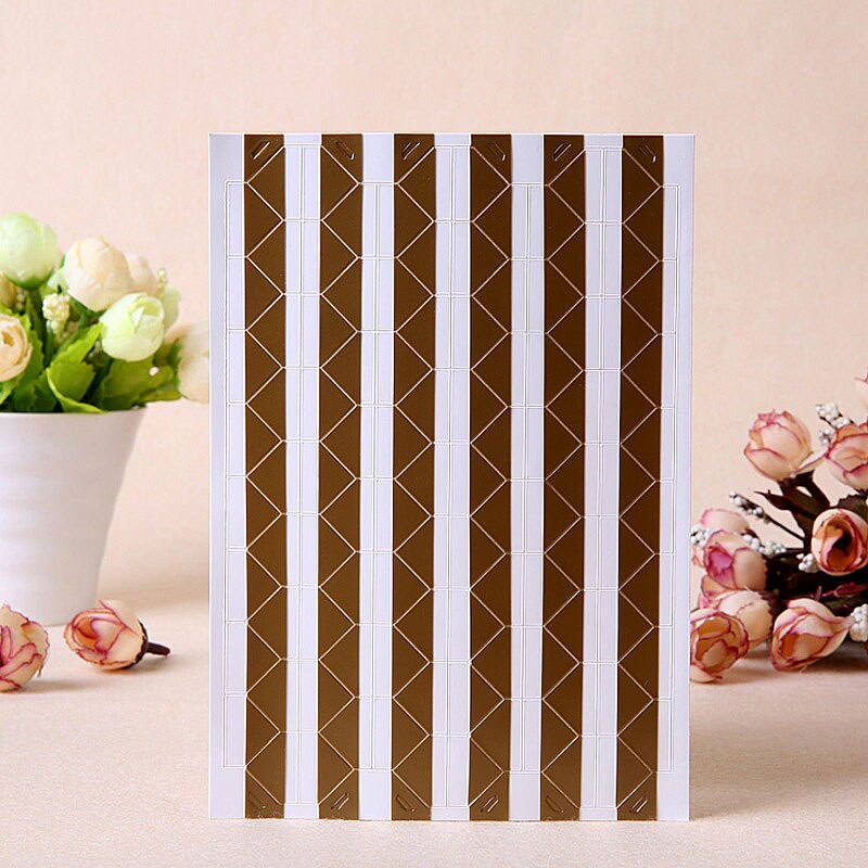 1 Set Foto Hoek Stickers Albums Decor Foto Corner Protector Pvc Frame Scrapbooking Decoraties 102 Pcs: 3