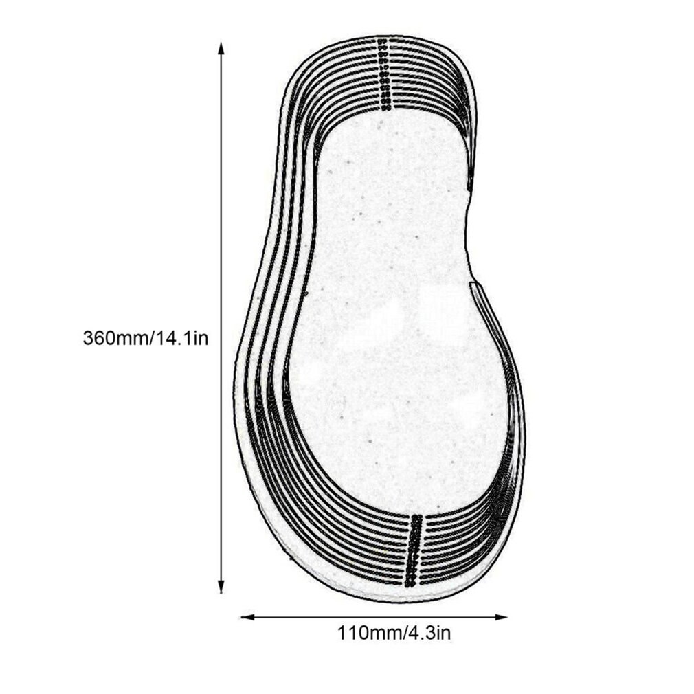 Cuttable Carbon Fiber Boot Insoles Battery Powered Foot Warmer Winter Shoes Pads Cushions Shoes Accessories