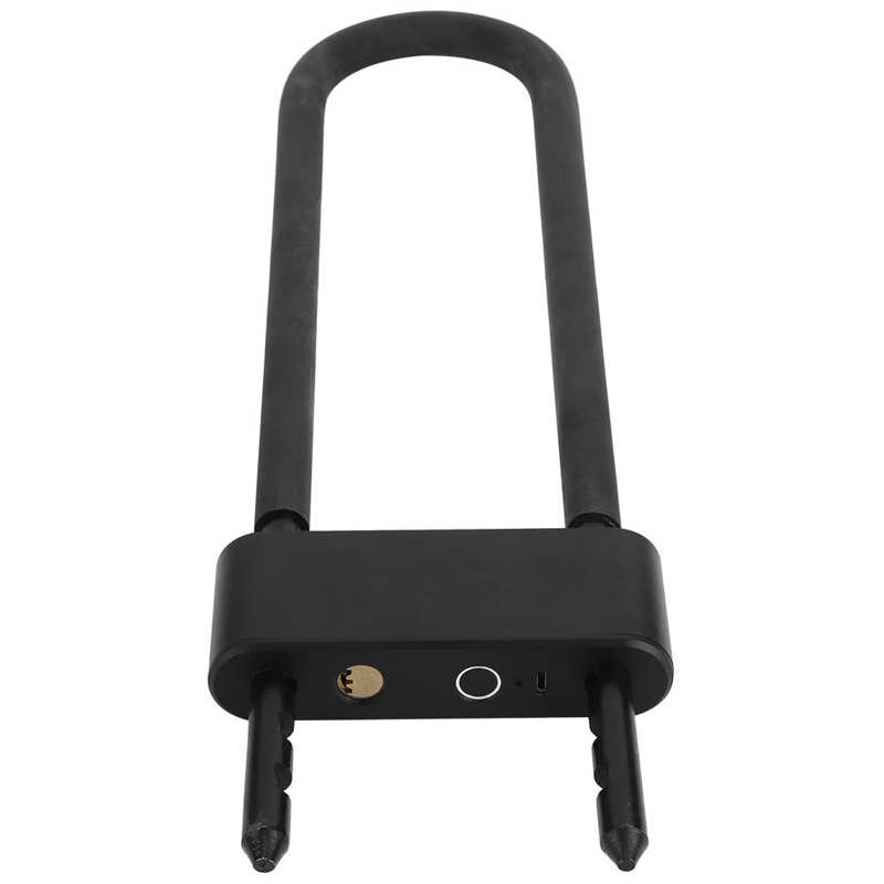 Schuifdeuren Schuur Deur Rollers Vingerafdruk U Vormige Slot Voor Smart Glazen Deur Kantoren Magazijnen Motorfietsen Fiets Security