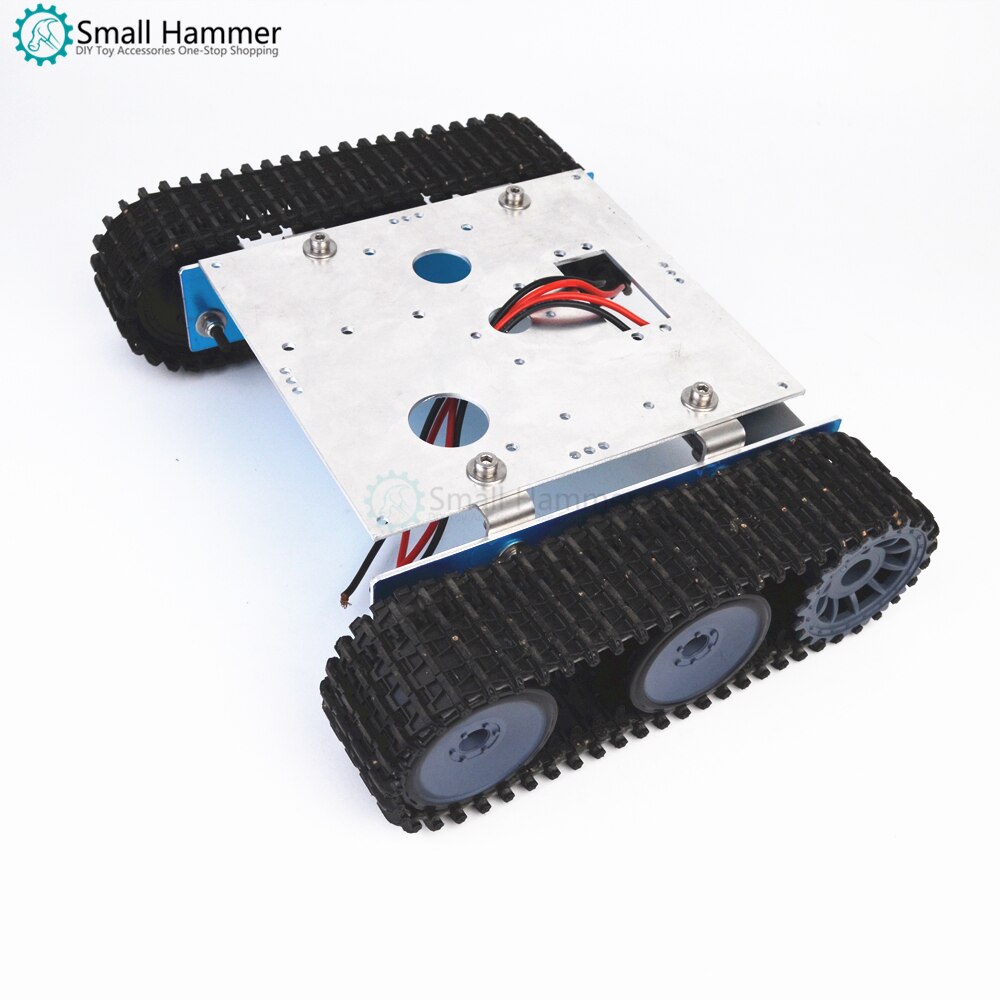 Aluminum Tank Robot Chassis DC 9-12v crawler chassis DIY arduino assembly kit