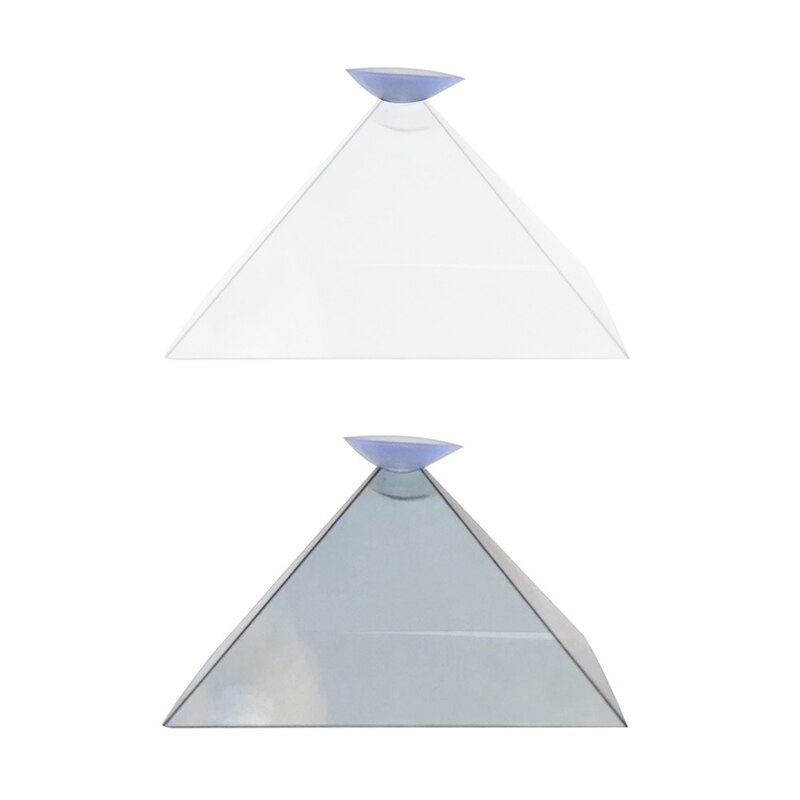 Universal 3D Hologram Pyramid Display Projector Video For Any Smart Cell Phone Fast !