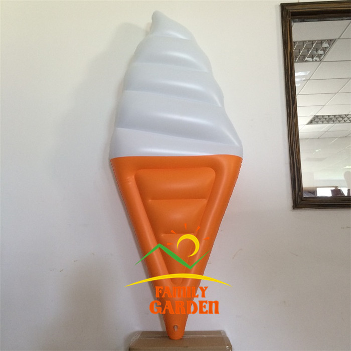 Inflable helado piscina flotador colchón de aire verano agua juguete