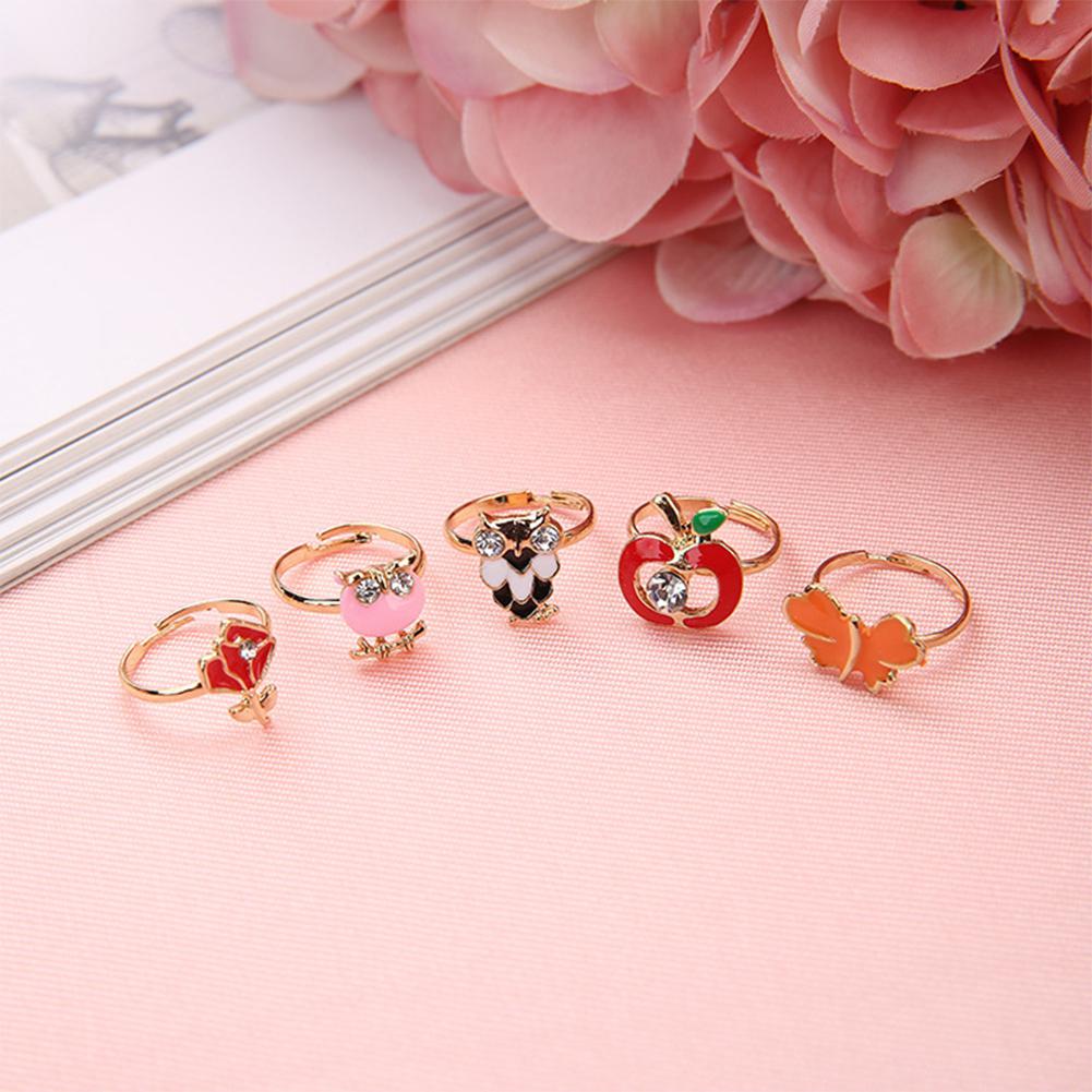 Kuulee 36Pcs Koreaanse Legering Legering Cartoon Kinderen Ring