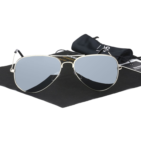 VERBODEN 1976 classic HD gepolariseerde metalen frame zonnebril klassieke vrouwen mannen feminin óculos vintage bril: mirror no case A1