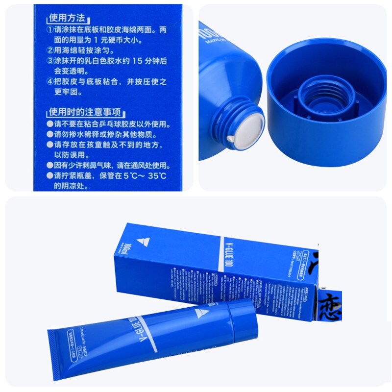 Original Victas inorganic glue water solubility bond adhesive for assemble table tennis rubber and blade to racket ping pong gam
