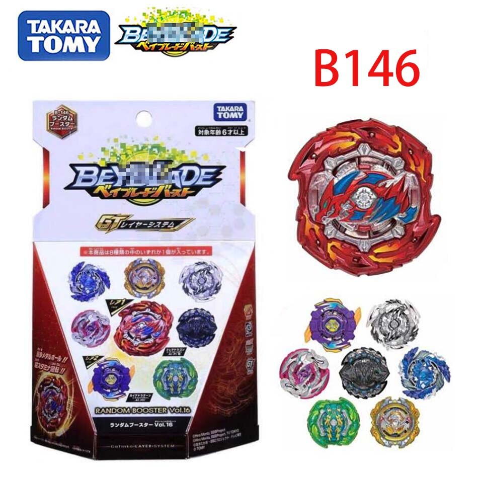 TAKARA TOMY Beyblade Burst B-167 Booster Mirage Fabnir.Nt 2S: B146 Random 1 model