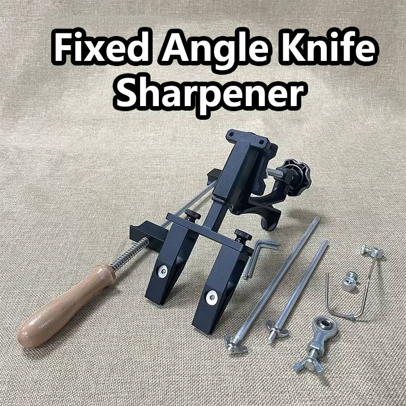 Angle Partners Affûteur de couteaux, pierre à aiguiser professionnelle, système de meulage de cuisine, affûtage, diamant, outil de travail de calcul, pierre à aiguiser