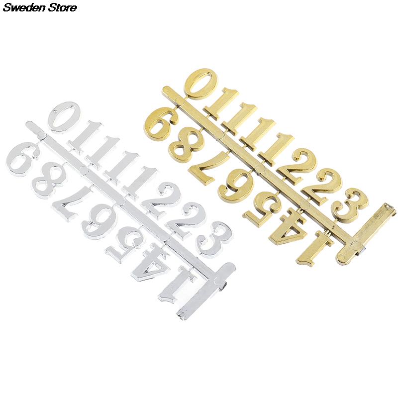 DIY Clock Digital Parts Numerals Restore Ancient Ways Digital Accessories Quartz Clock Movement For Clock Repair 1PC