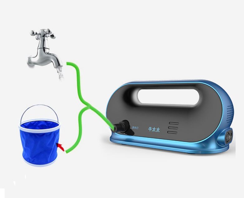 Electric 65W High Pressure Car Washer Pump Portable Car Wash Machine with Water Pump 12V