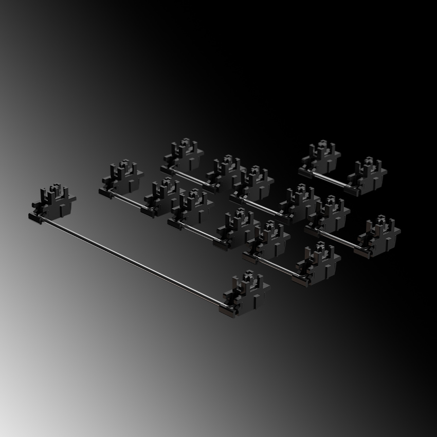 Studio Plate Mount Stabilizers Adaptive 6.25U 7U Flexible Structure Mechanical Keyboard