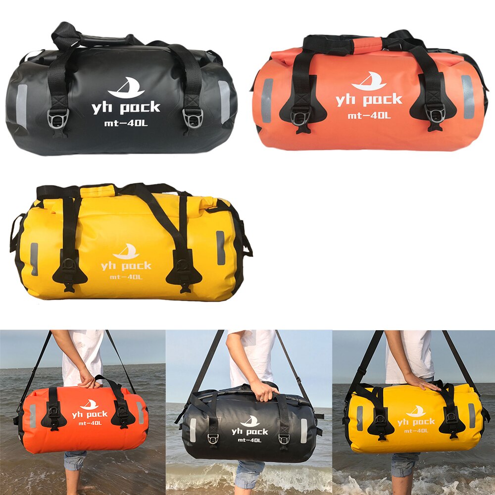 Motorcycle Travel Dry Bag Waterproof duffle Bag 40L/66L/80L /90L/Motorbike Moto Luggage Motorcycle Rear Seat Tail Bag