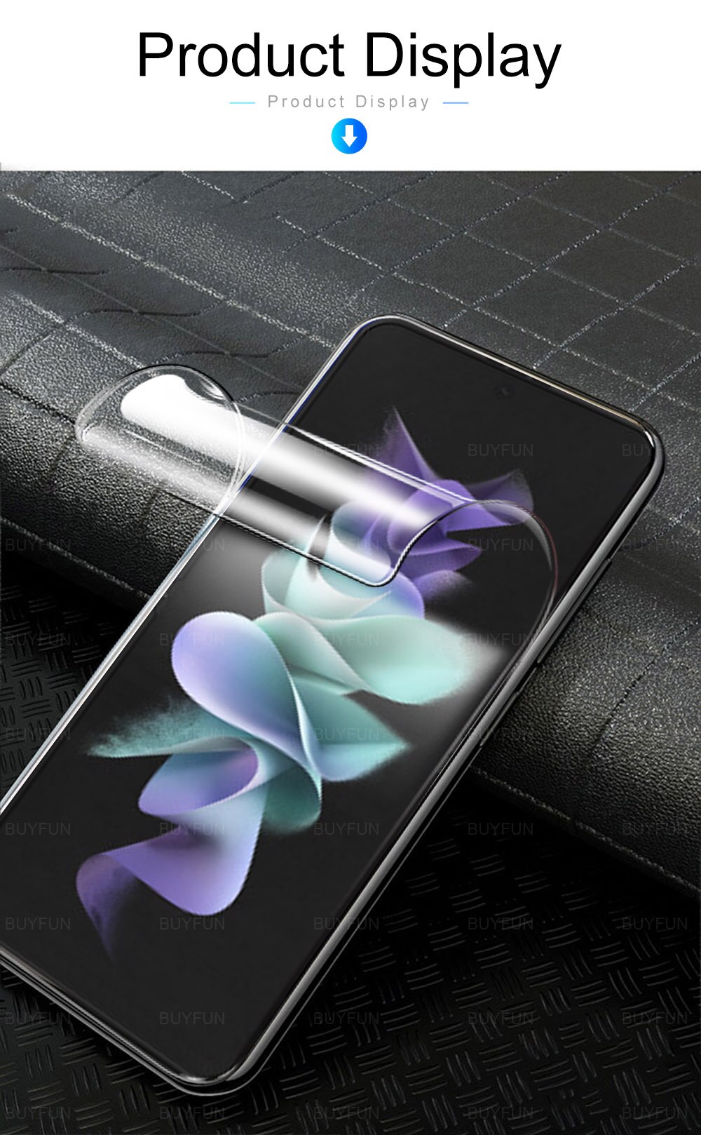 3pcs Hydrogel film screen protector For Samsung Z Flip 3 5G soft protect film For Samsung Galaxy Z Flip Flip3 Phone Safety Film