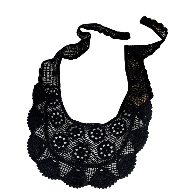 Solid Color Knitted Triangle scarf Women Neckerchief Lace Hair Head Scarf Scarf Triangle Scarf Crochet Floral Hollow Shawl Wraps