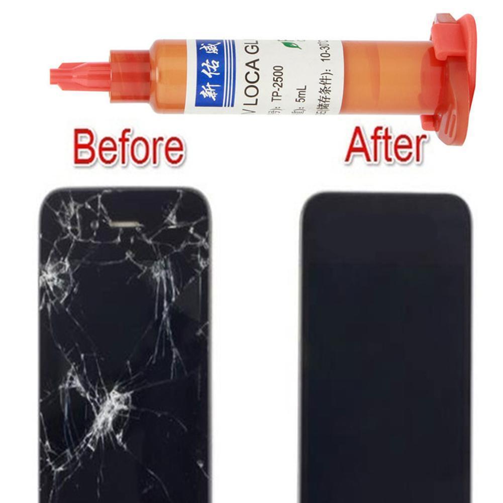 Screen Repair Appliances UV Glue UV LOCA Liquid Optical Cell For Touch Adhesive Screen Clear For Repair Phone Cellphone T0V5