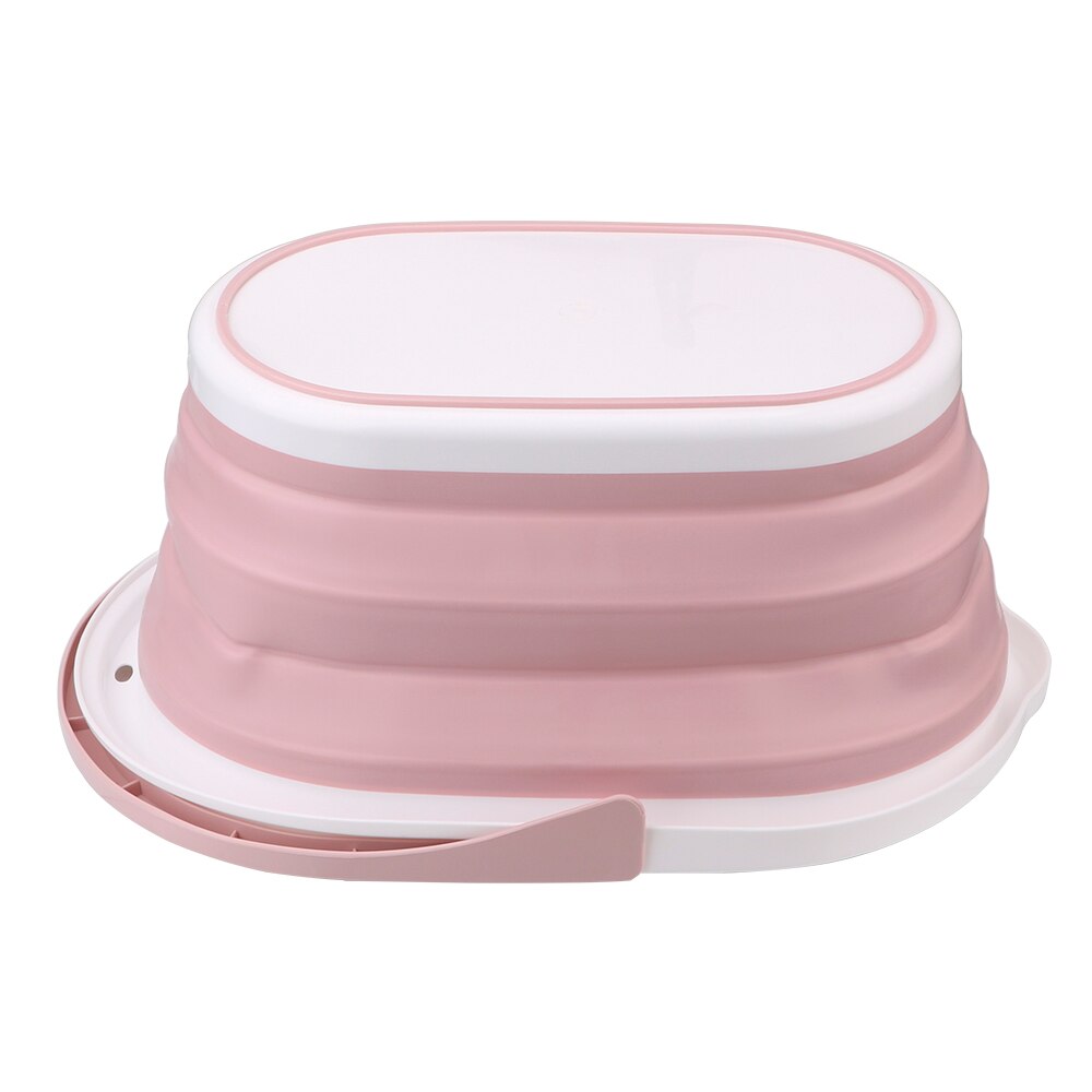 Folding Laundry Tub Portable for Tourism Outdoor Fishing Camping PP Save Space Foldable Bucket Car Wash Bucket