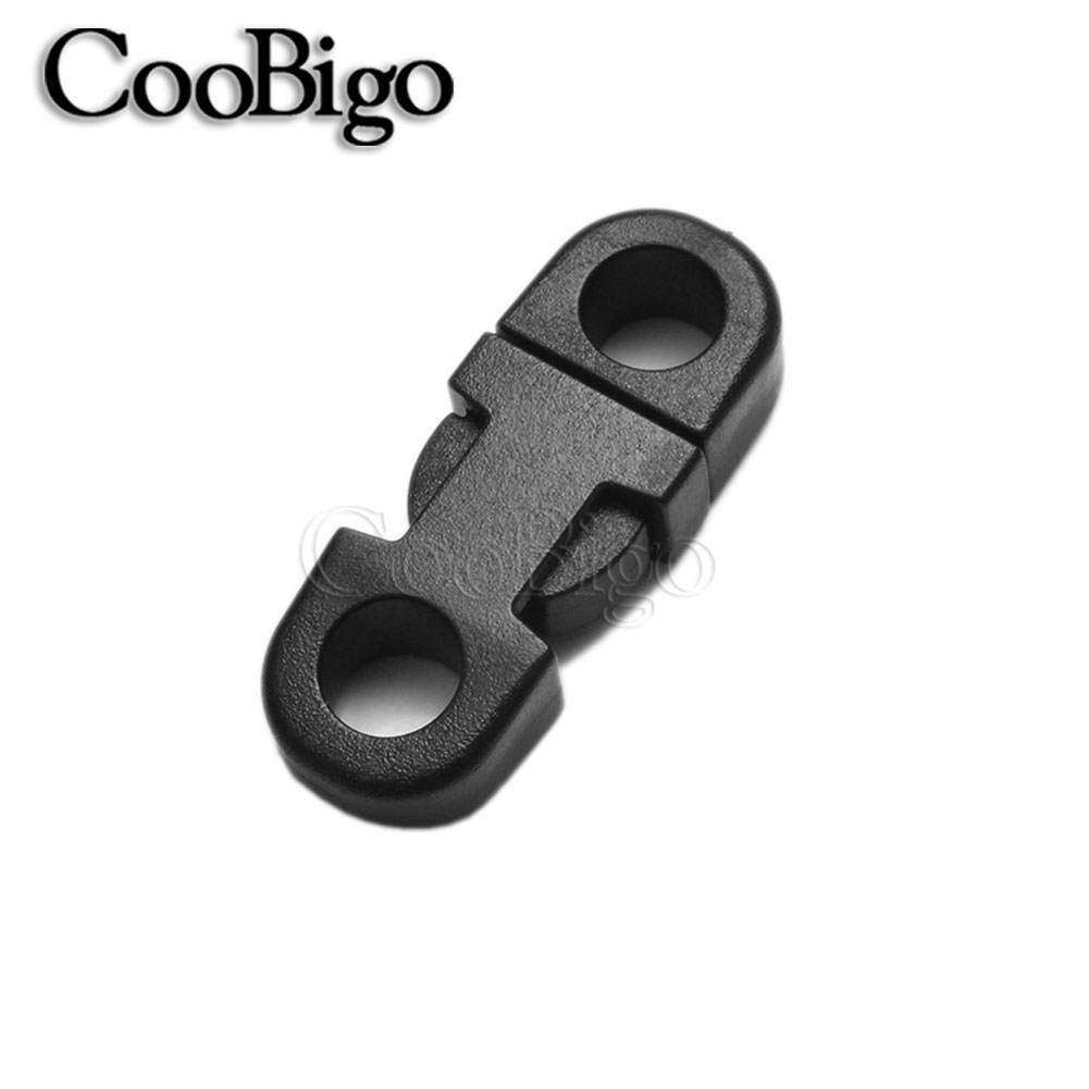 10 pçs fivela de liberação lateral de plástico mini paracord pulseira clipe fecho para câmeras cinta coleiras pet mochila acessório diy colorido: Arma De Metal