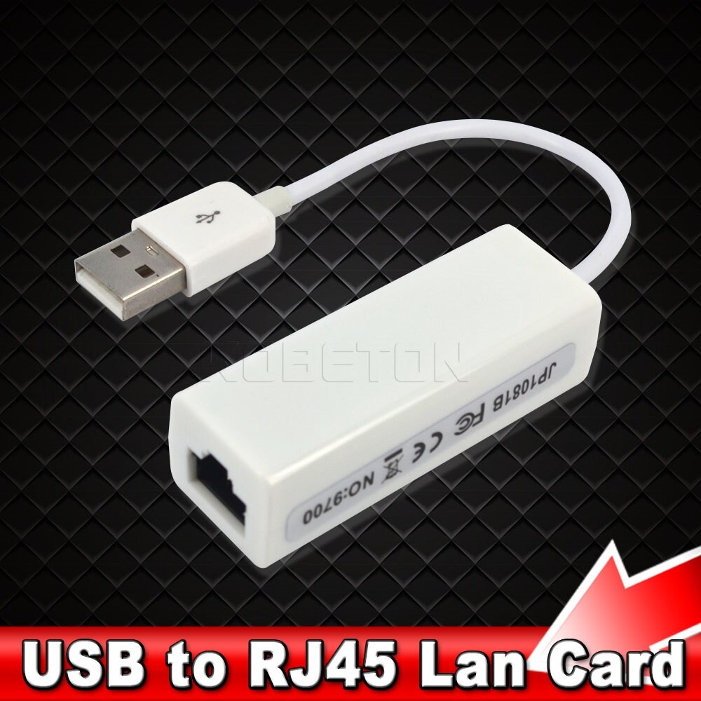 kebidu USB 2.0 To RJ45 High Speed Ethernet Network LAN Adapter Card 10/100 Adapter for PC/windows 7,Laptop,LAN Adapter