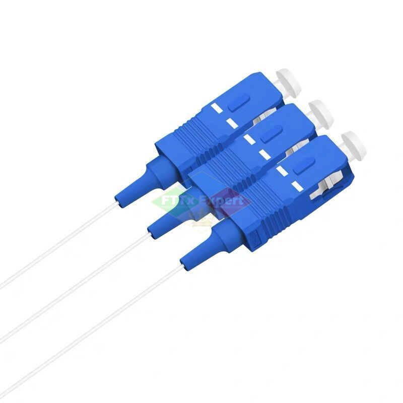 10 PCS/Lot 1X2 1X4 1X8 1X16 SC UPC PLC FBT Singlemode 0.9mm FTTH Fiber Optic Splitter