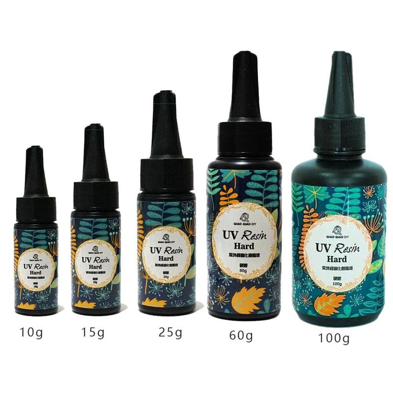 UV Ultraviolet Resin Gel Curing Quick-drying Non-toxic Transparent Sunlight Activated Hard