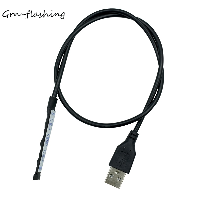 Grnflashing DC 5v led strip RGB mini Controller USB 3 sleutels mini Controle kabel voor 5050 3528 led strip backlight controle kabel