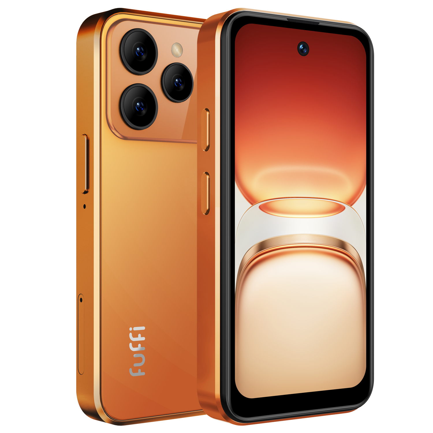 Mini phone  m17 pro 3.75 inch 2+16gb rom smartphone android dual sim google play store 1500 mah 3g netwerk mobiele telefoons: Oranje
