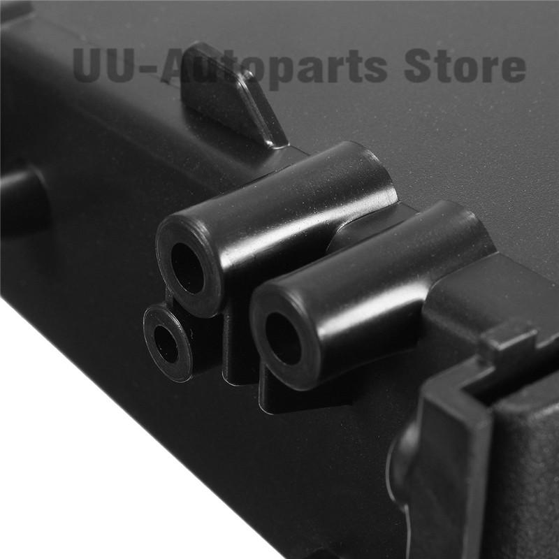 Opbevaringslomme boks kit universal enkelt din bil cd afspiller radio stereo dash trim opbevaring lomme boks kit