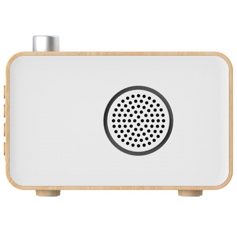 Digital Bluetooth Speaker Alarm Clock Fm Radio Support Aux Tf Card 3 In 1 Rechargeable Table Clocks Modern