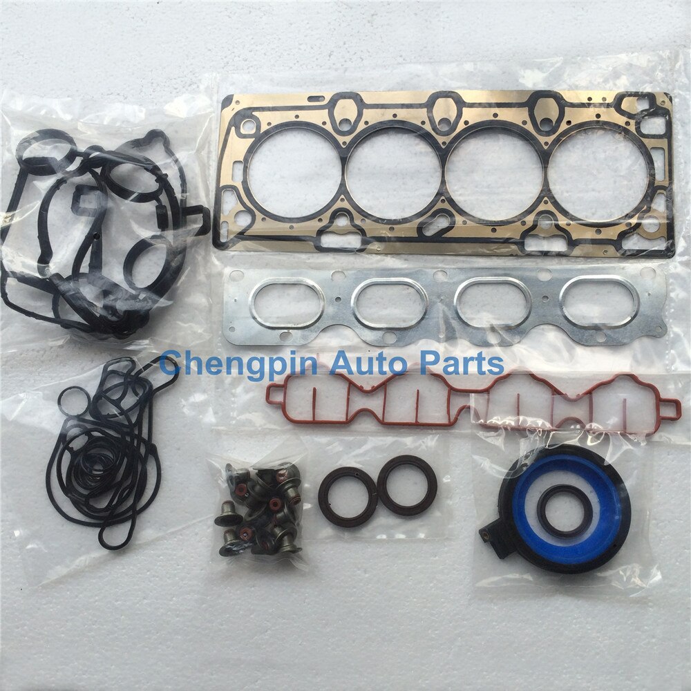 Engine Full Seal Kit Set Oil Cooler Cylinder Head Gasket For Chevrolet CRUZE Aveo Trax Opel Astra Insignia 1.6 Z18XER A18XEL