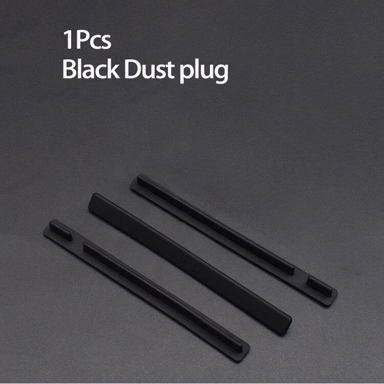 Pcie X16 Slot Dust Plug Silicone Interface Case Anti-dust Cover Dustproof Plug Prevent Oxidation and Prevent Rust for Desktop: 1pcs black
