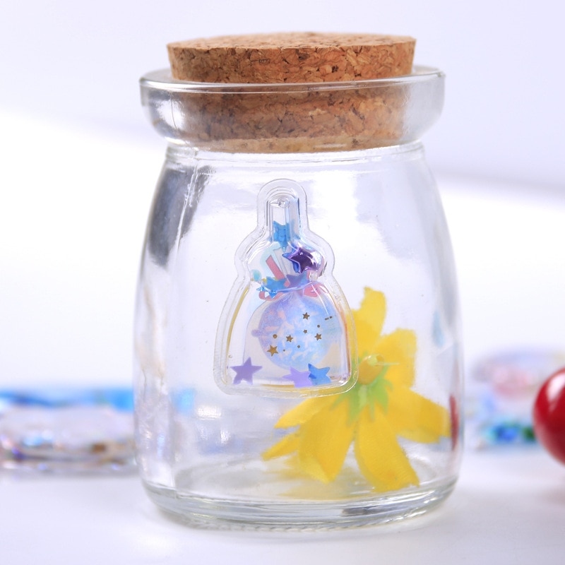 1 Stks/pak Bronzing Kinderen Schudden Dagboek Briefpapier Stickers Decoratieve Mobiele Stickers Scrapbooking Diy Craft Stickers