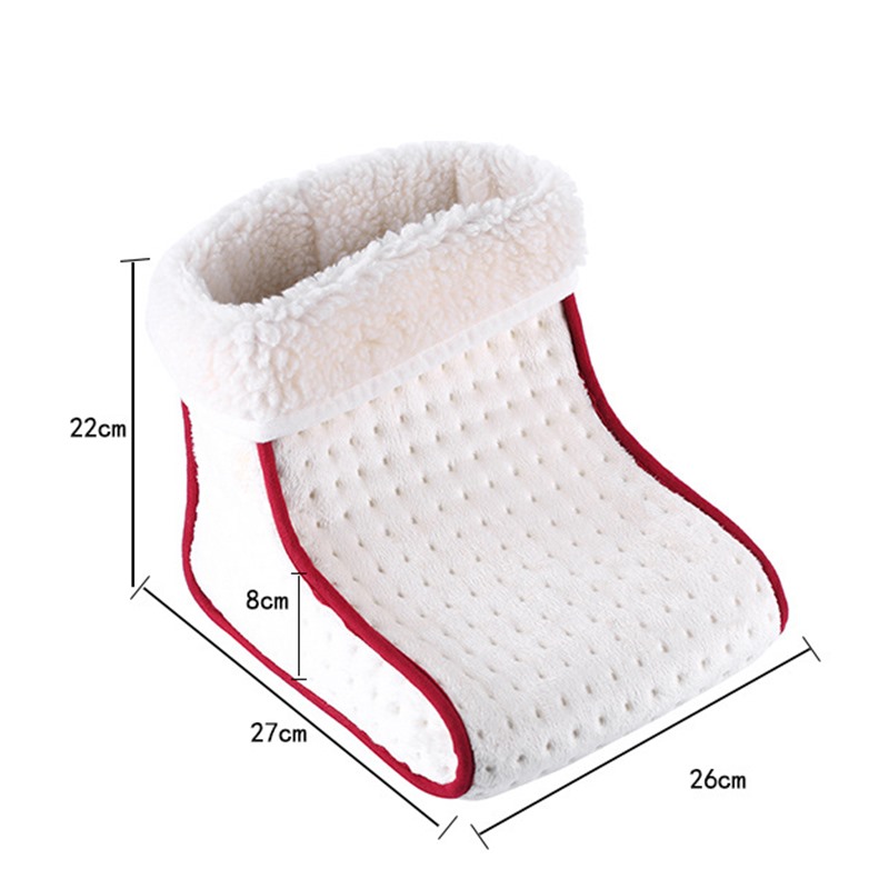 Winter Foot Warmer Verwarmde Elektrische Wasbare Verwarmt Controle Instellingen Warmer Kussen Thermische Voet Warmer Massage