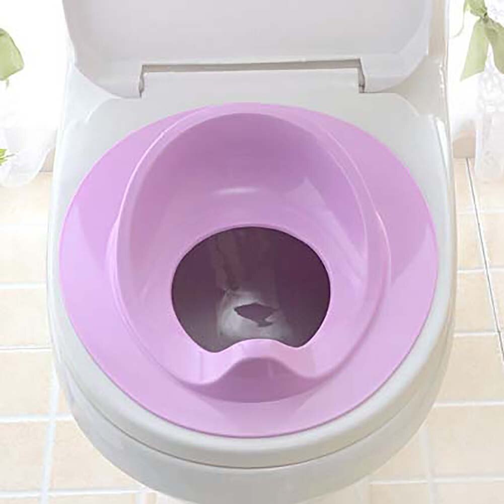 Plastic Potty Training Kids Toddlers Baby Boys Girls Cushion Mat Toilet Seat healthy to your baby's hea