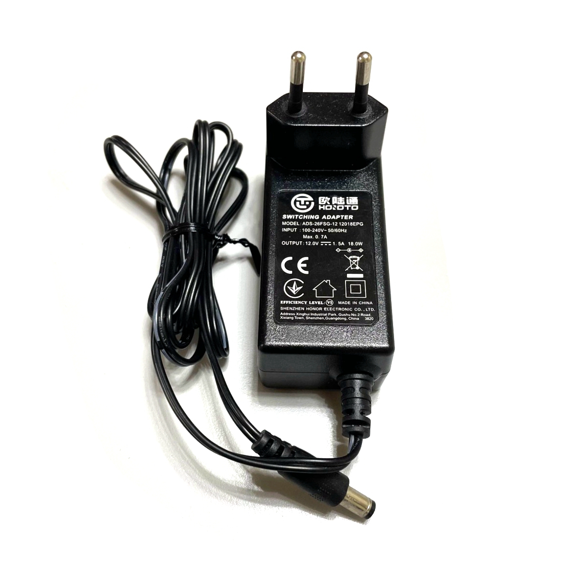 HOIOTO 12V 1.5A 18W Power Supply Adapter ADS-26FSG-12 12018EPCN Seagate Portable Hard Drive AC DC Adaptor Charger