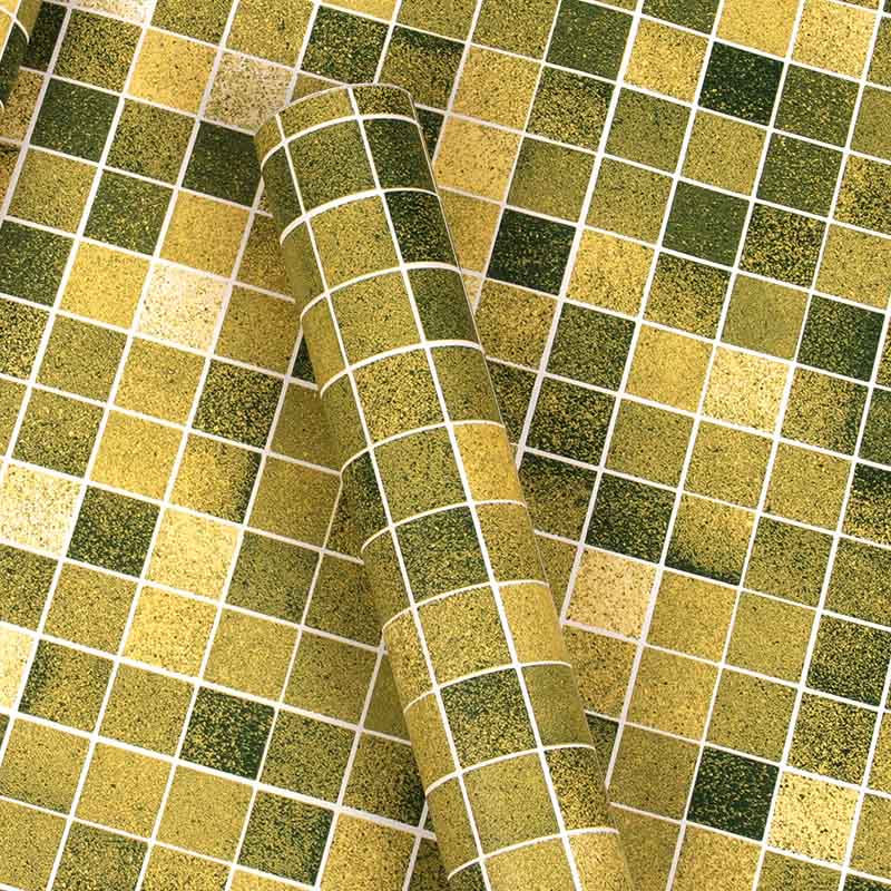 GKKBUFF Modern Geometric Wall Covering PVC Wallpaper Border Borders
